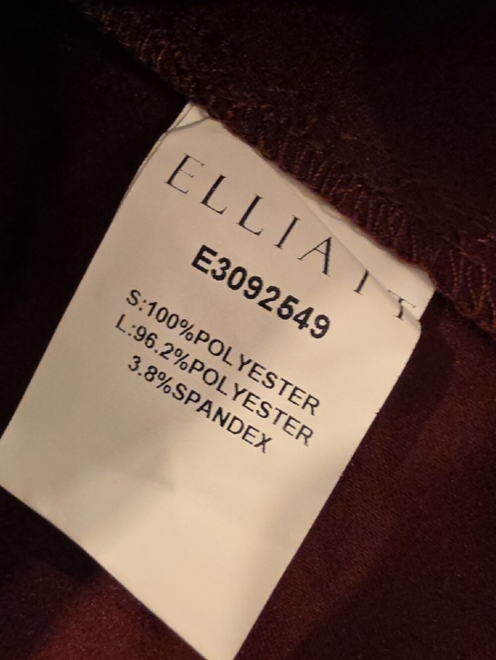 Elliatt Livia gorgeous gown with a One-Shoulder Ruffle in berry size M NWTS - Picture 12 of 13